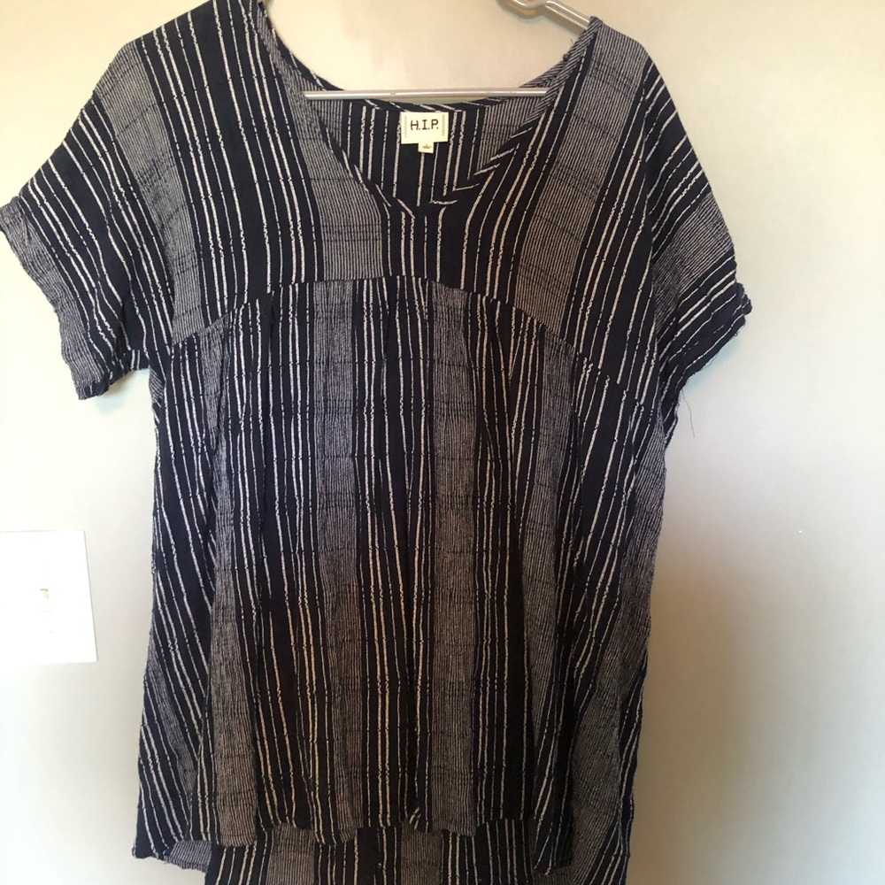 Blue strip shirt